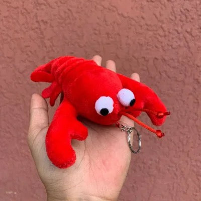 Lobster Plush Toy with Keychain image 0